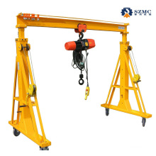 5t Small Gantry Crane with Wire Rope Chain Hoist